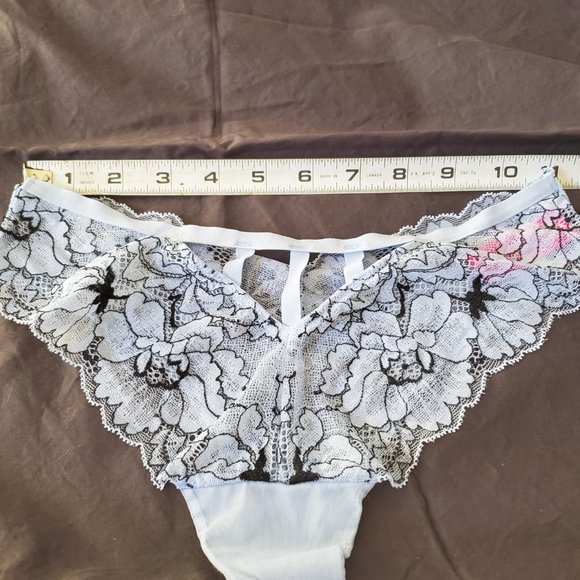 NWOT La Senza Panties: Light Blue and Navy Blue - New, Washed SUPER CUTE & SEXY - Picture 7 of 7